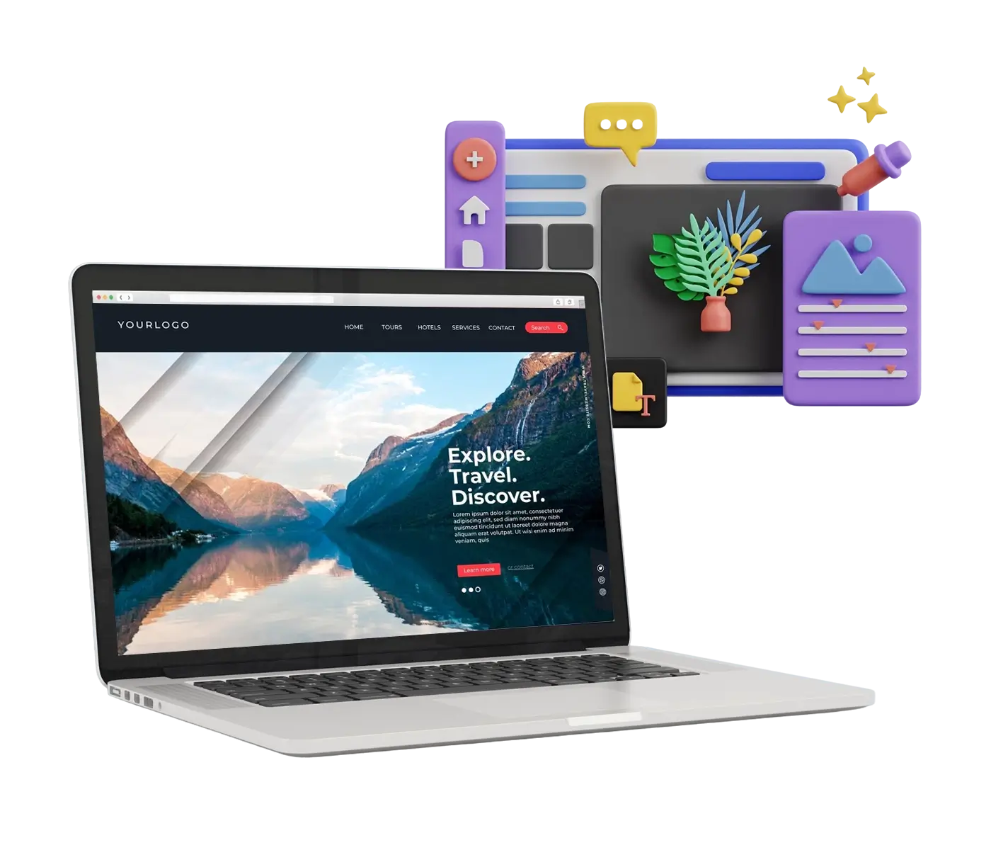 Stunning website design